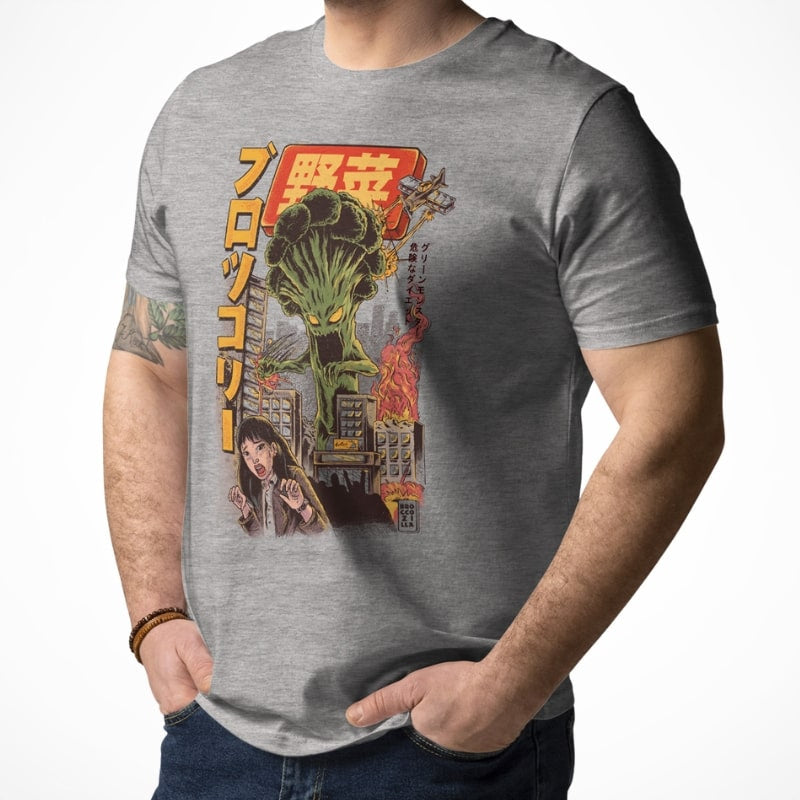 T-shirt Japonais Broccozilla