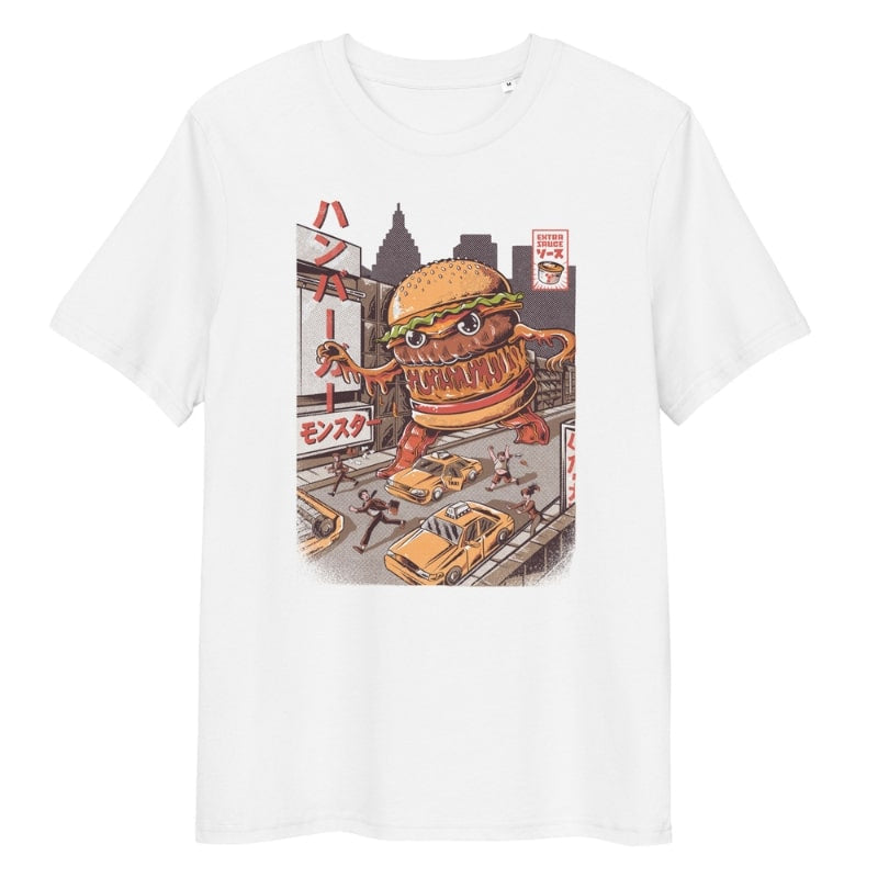 T-shirt Japonais Burgerzilla - S