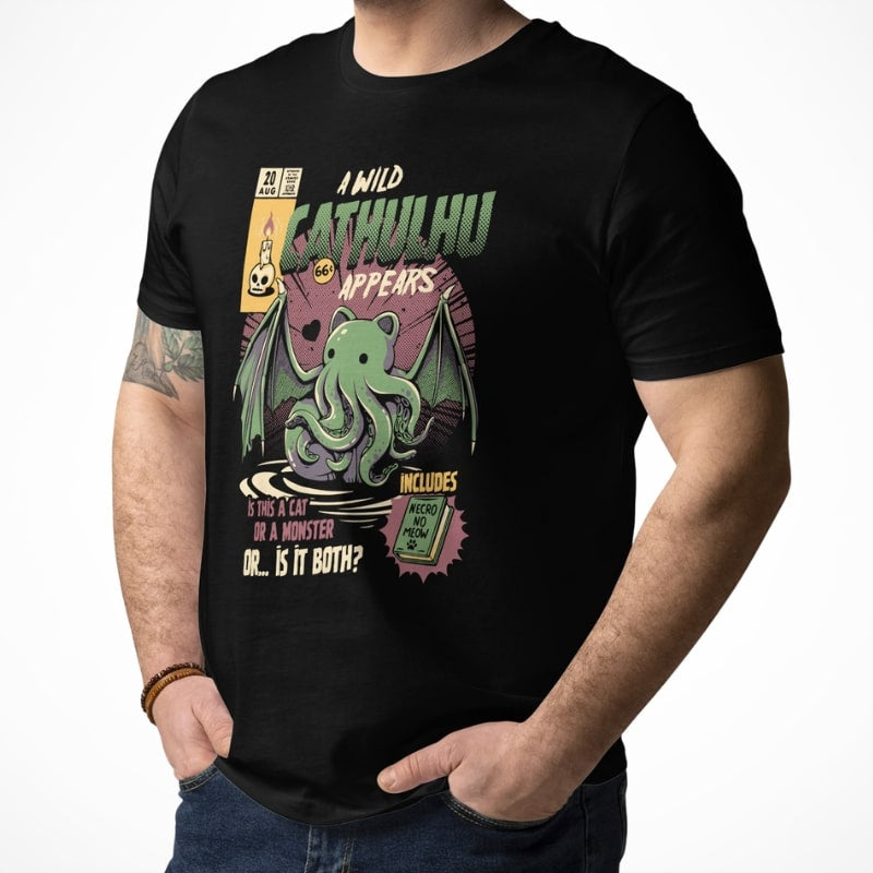 T-shirt Japonais Cathulhu