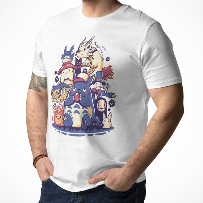 T-shirt Japonais Créatures Fantastiques