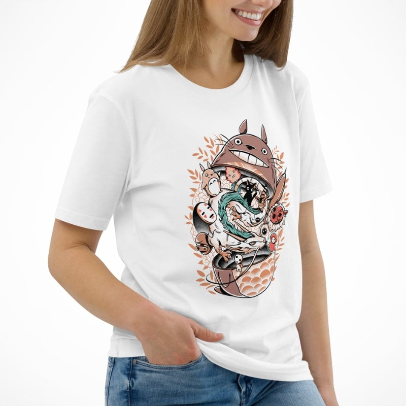 T-shirt Japonais Ghibli World