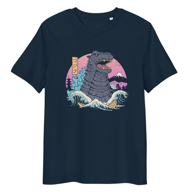 T-shirt Japonais Kaiju Rétro - S