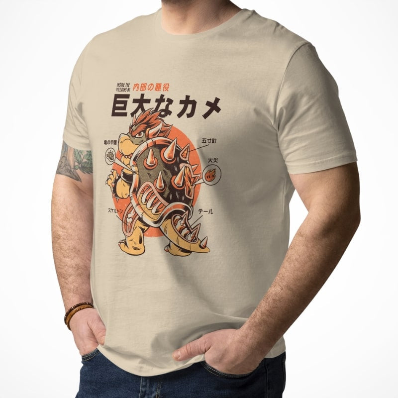 T-shirt Japonais Koopa’s Anatomy