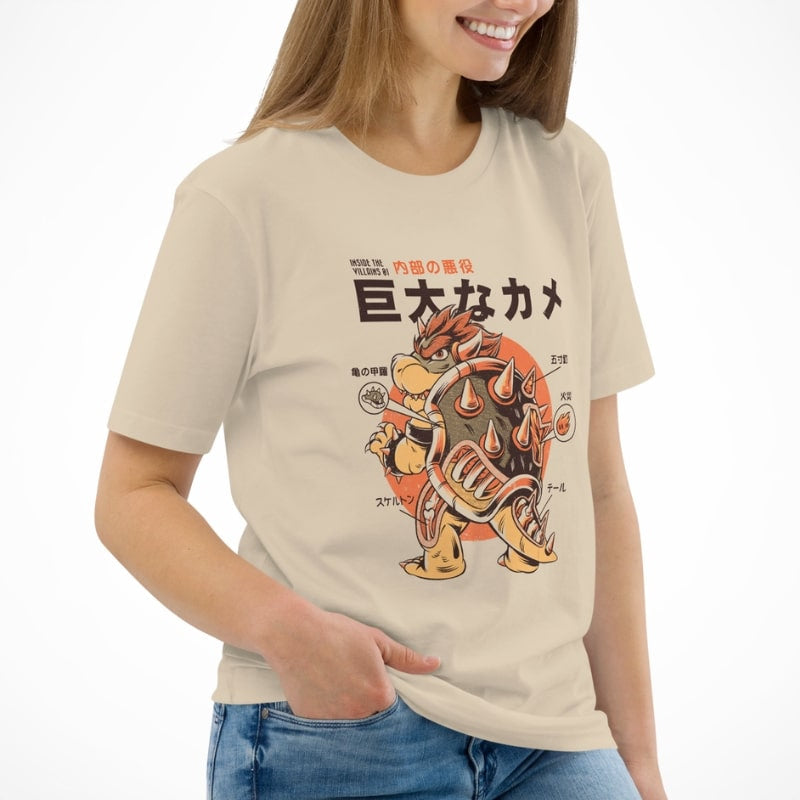 T-shirt Japonais Koopa’s Anatomy