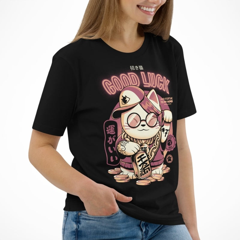 T-shirt Japonais Maneki Neko