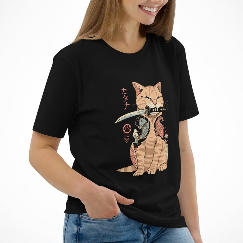 T-shirt Japonais Neko Yakuza