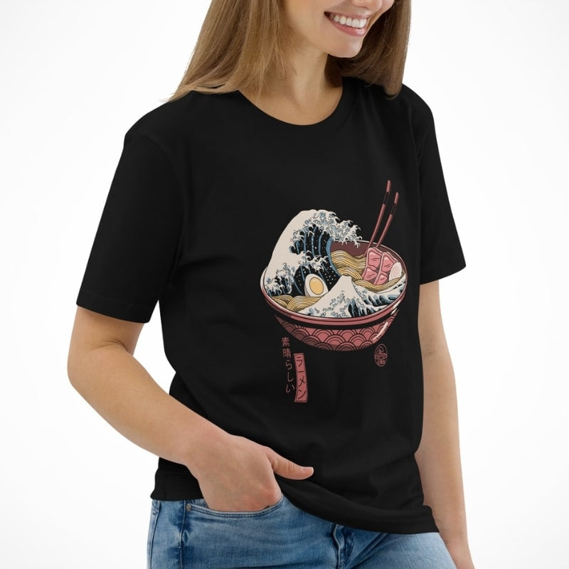 T-shirt Japonais Ramen Kanagawa