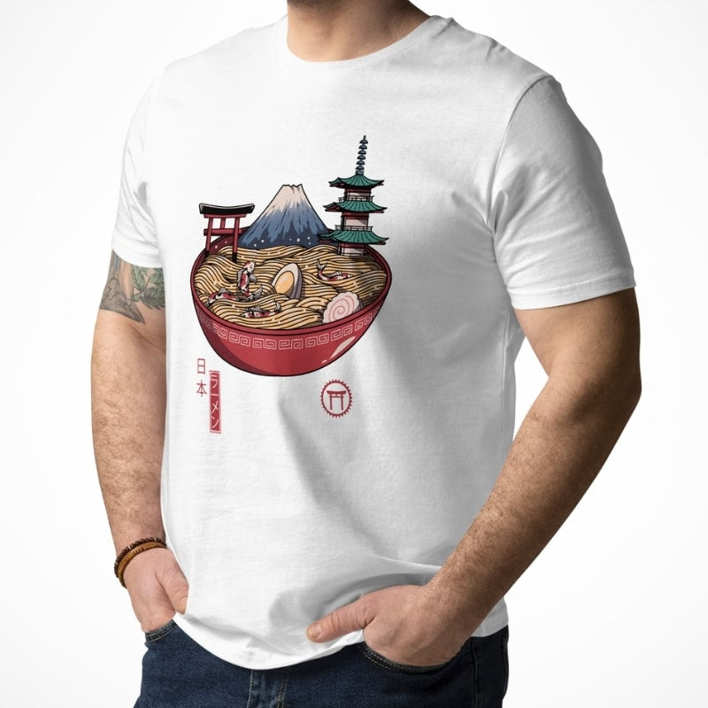 T-shirt Japonais Ramen Life