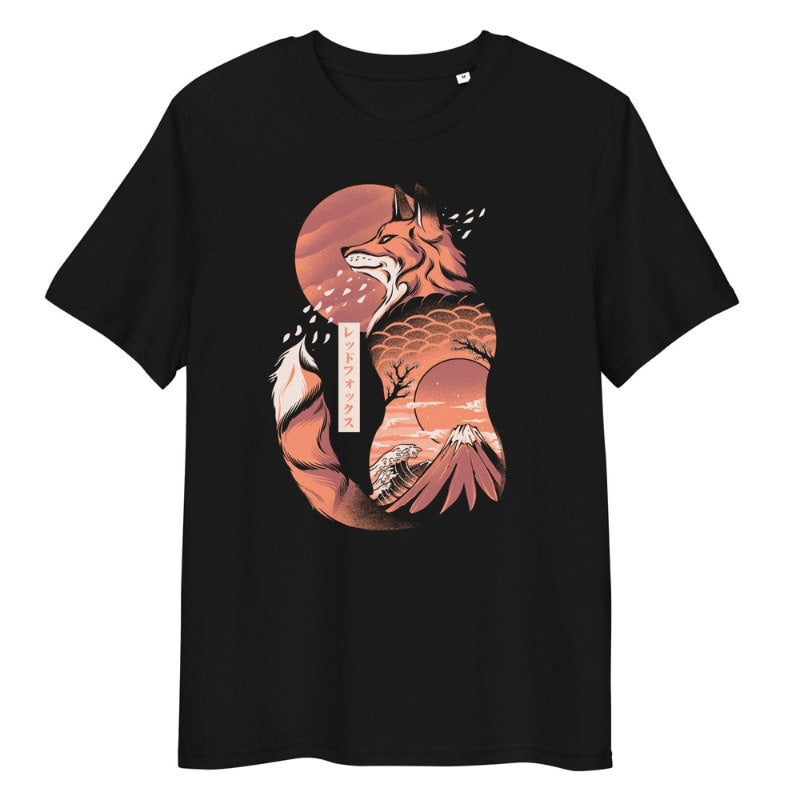 T-shirt Japonais Renard Japonais - S