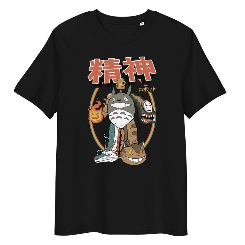 T-shirt Japonais Seishin - S / Noir