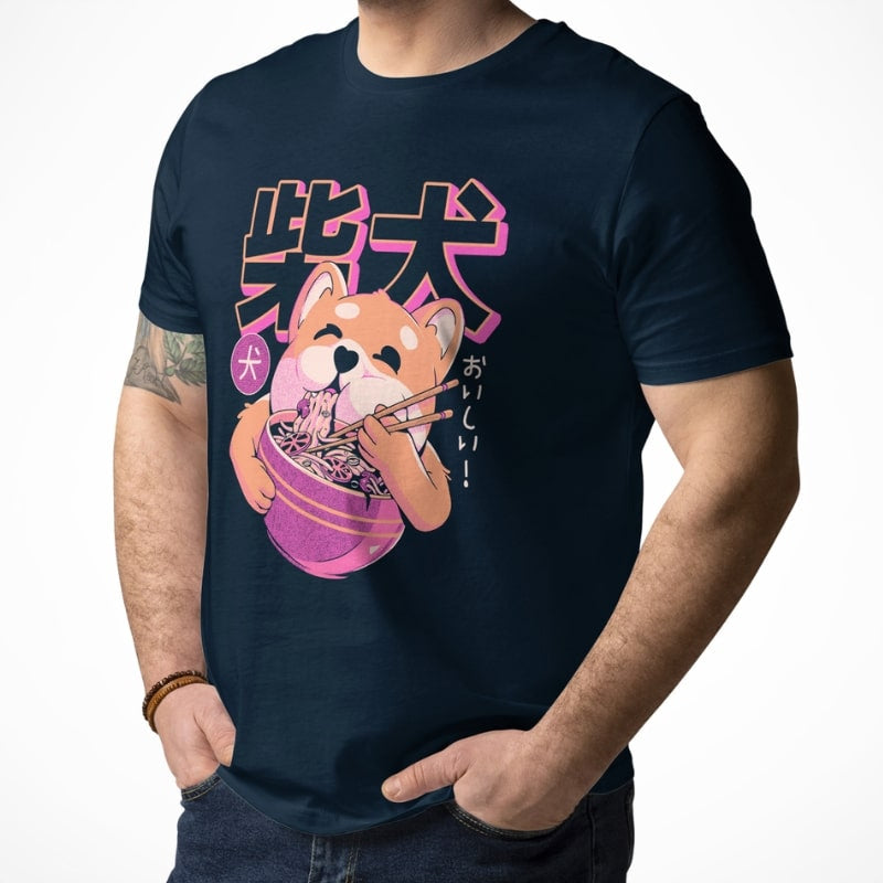 T-shirt Japonais Shiba Noodle