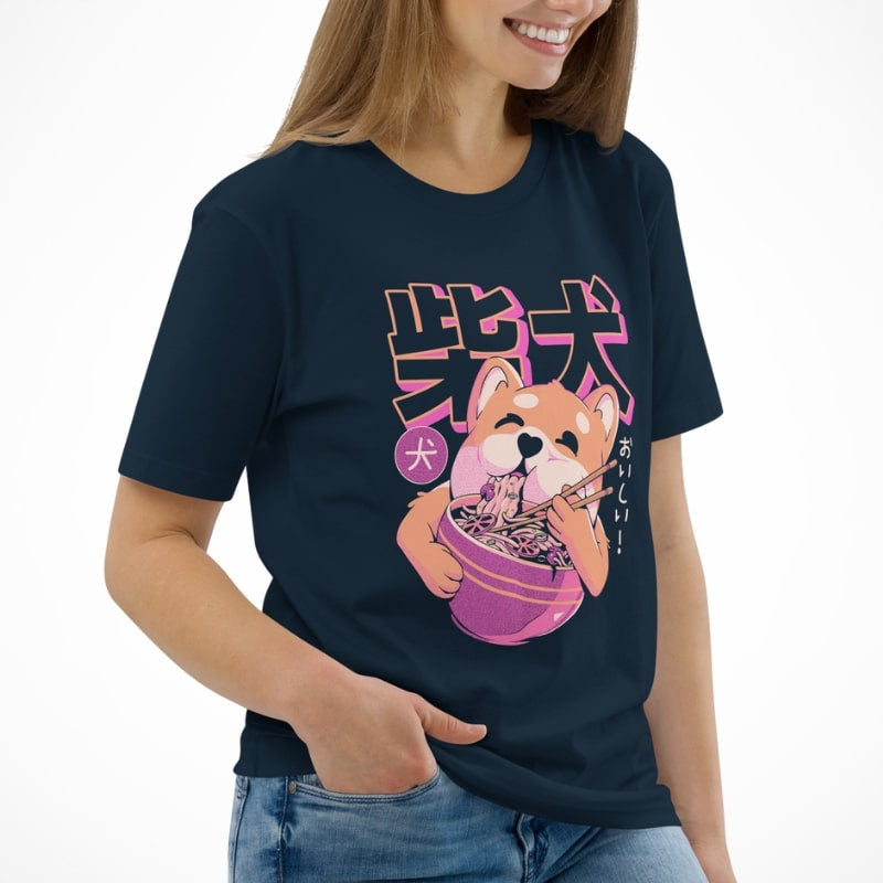 T-shirt Japonais Shiba Noodle