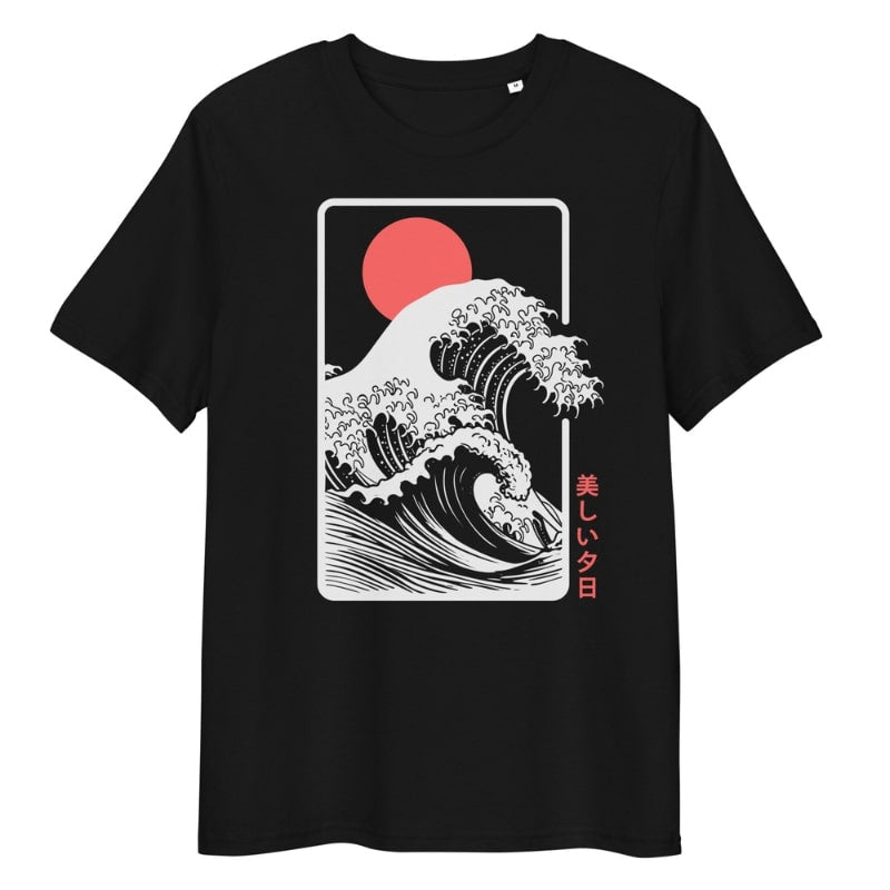 T-shirt Japonais Sunset Kanagawa - S