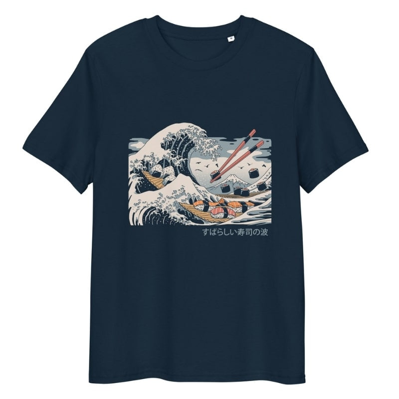 T-shirt Japonais Sushi Kanagawa - S