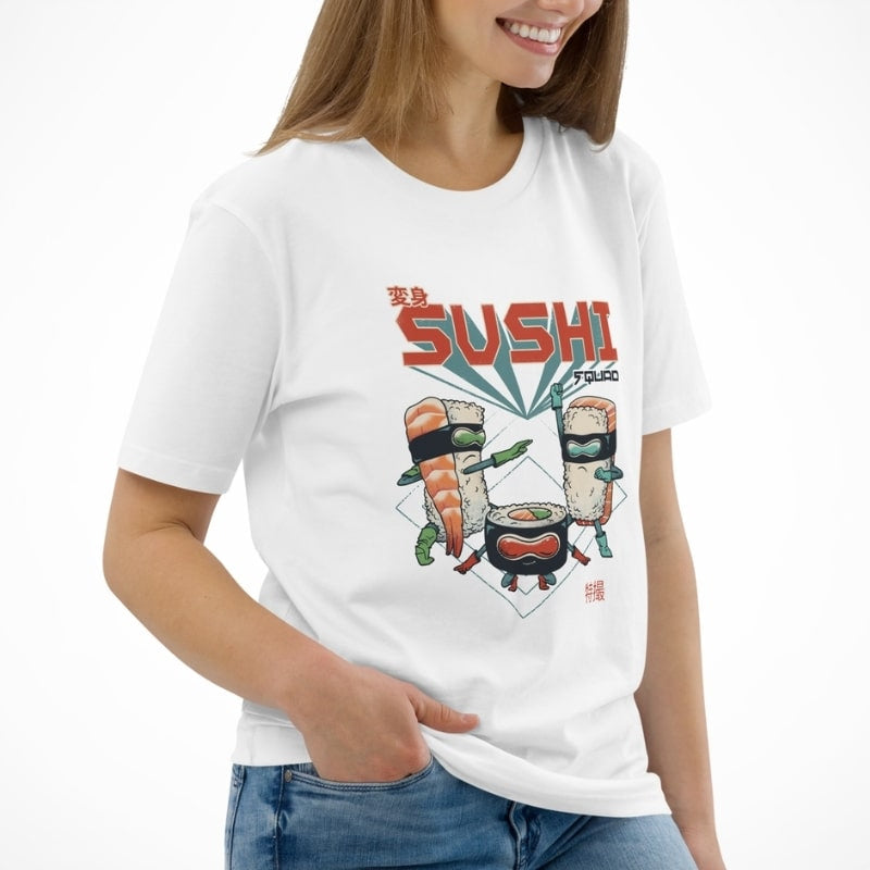 T-shirt Japonais Sushi Squad