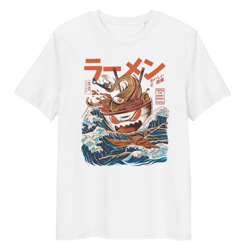 T-shirt Japonais The Great Ramen of Kanagawa - S