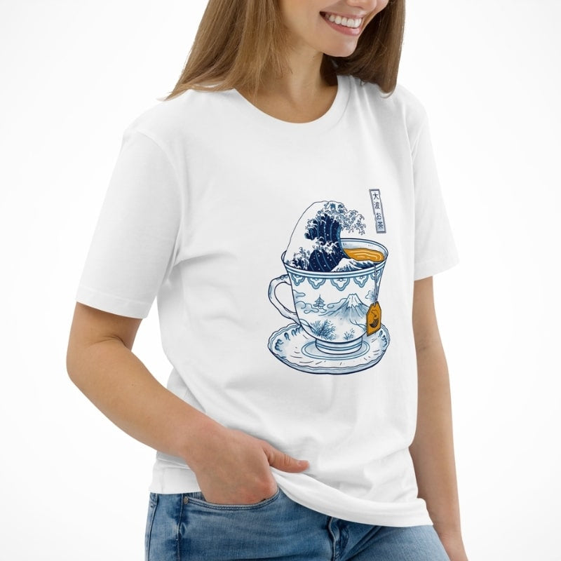 T-shirt Japonais The Great Tea of Kanagawa