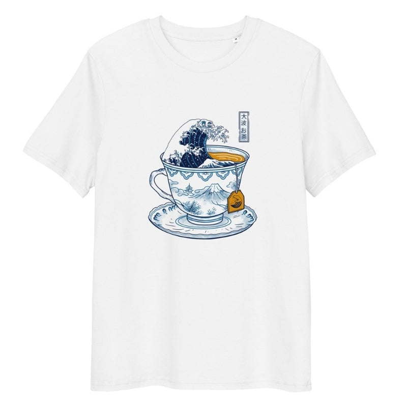 T-shirt Japonais The Great Tea of Kanagawa - S