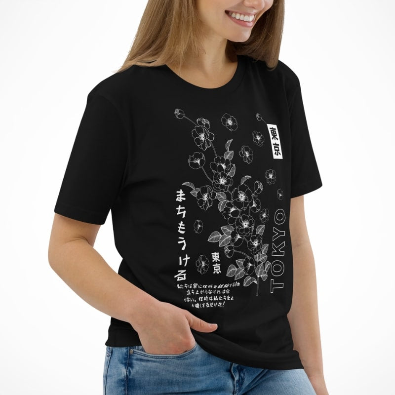 T-shirt Japonais Tokyo Blossom