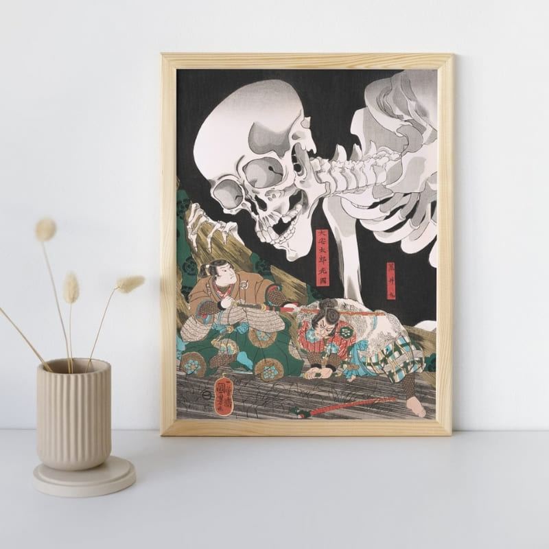 Tableau Japonais Gashadokuro