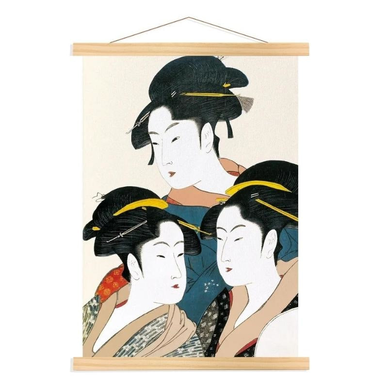 Tableau Japonais Trois Beautés