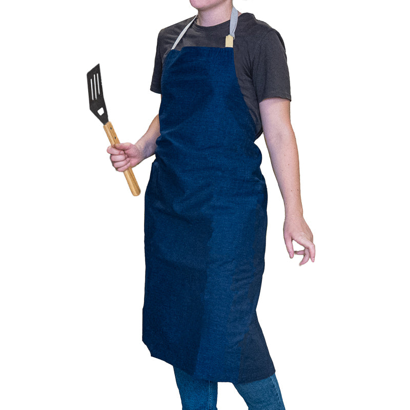 Tablier de Cuisine Japonais Bleu