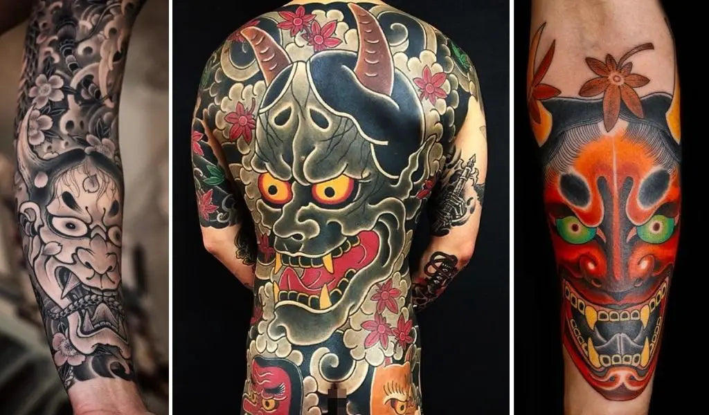 tatouage japonais hannya