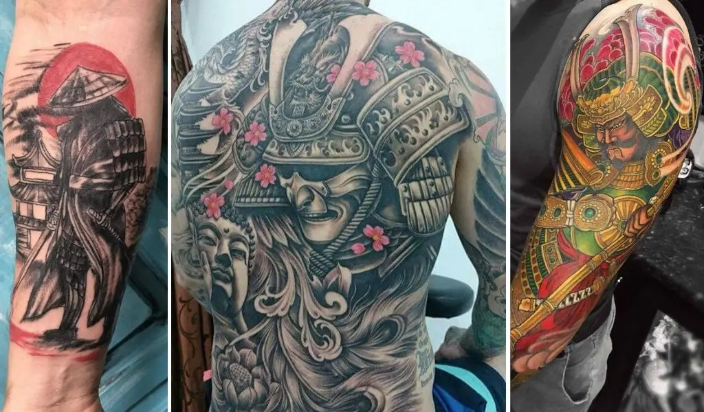 tatouage japonais samourai