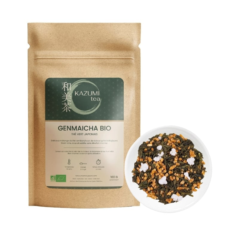 Thé Japonais Genmaicha Bio