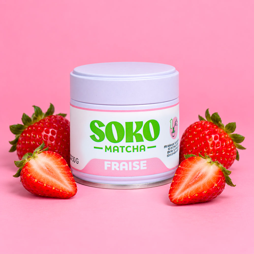 Thé Soko Matcha Fraise
