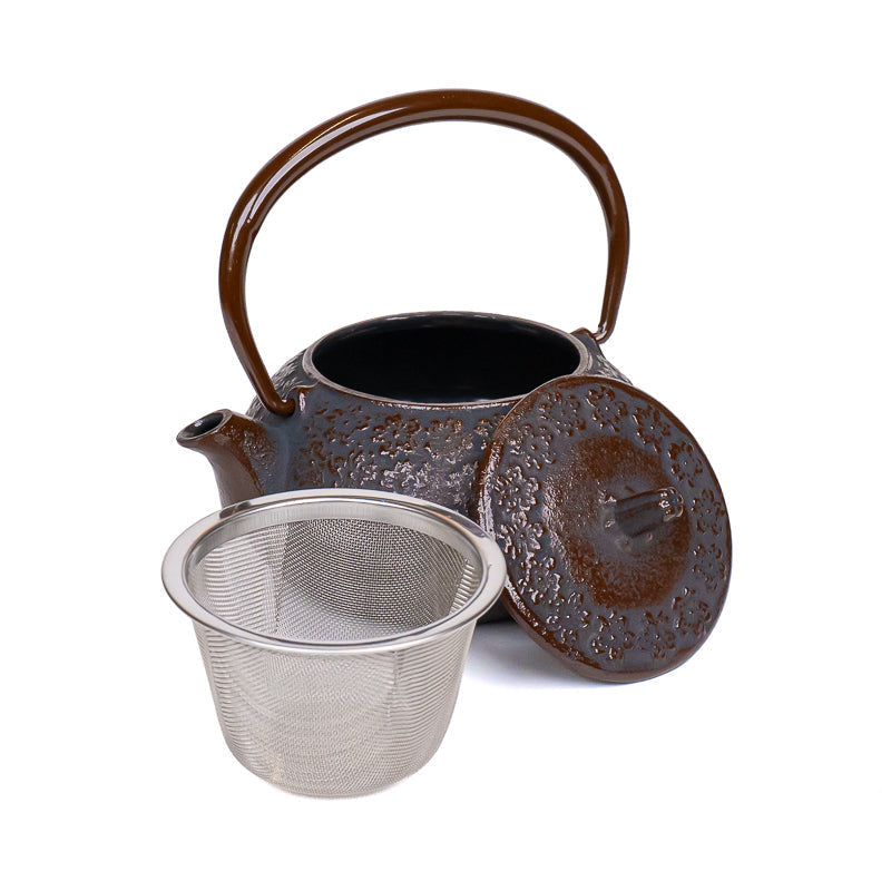Théière Japonaise Fonte Grise Sakura 300 ml