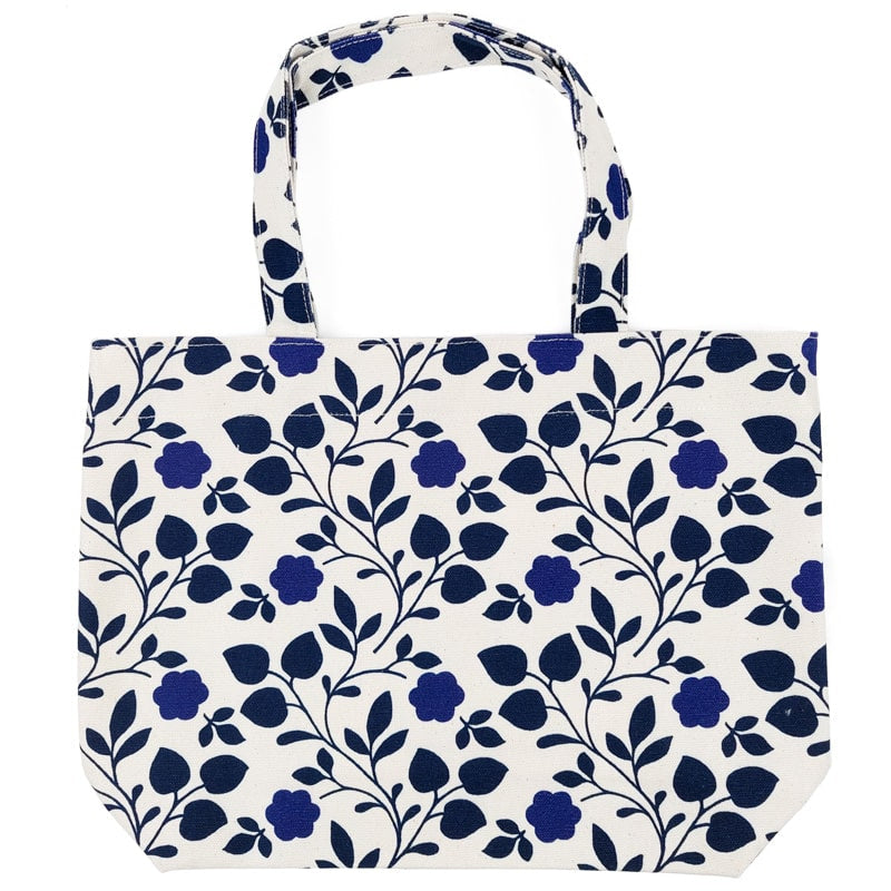 Tote Bag Japonais Motif Fleuri