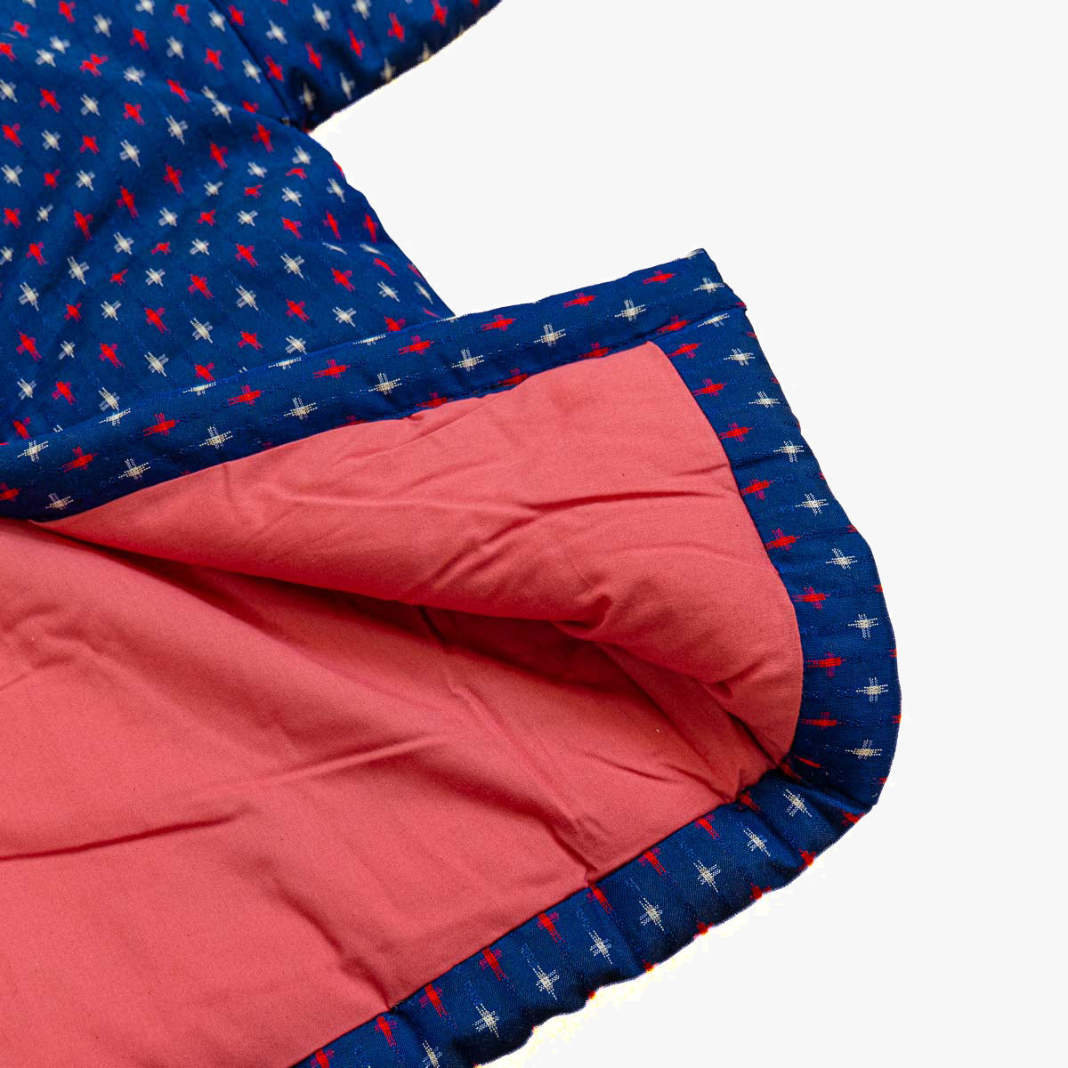 Veste Hanten Femme Bleue Kasuri