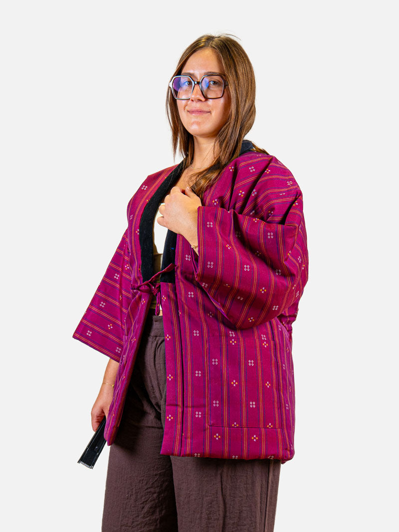 Veste Hanten Femme Rose Shima ni Hishi
