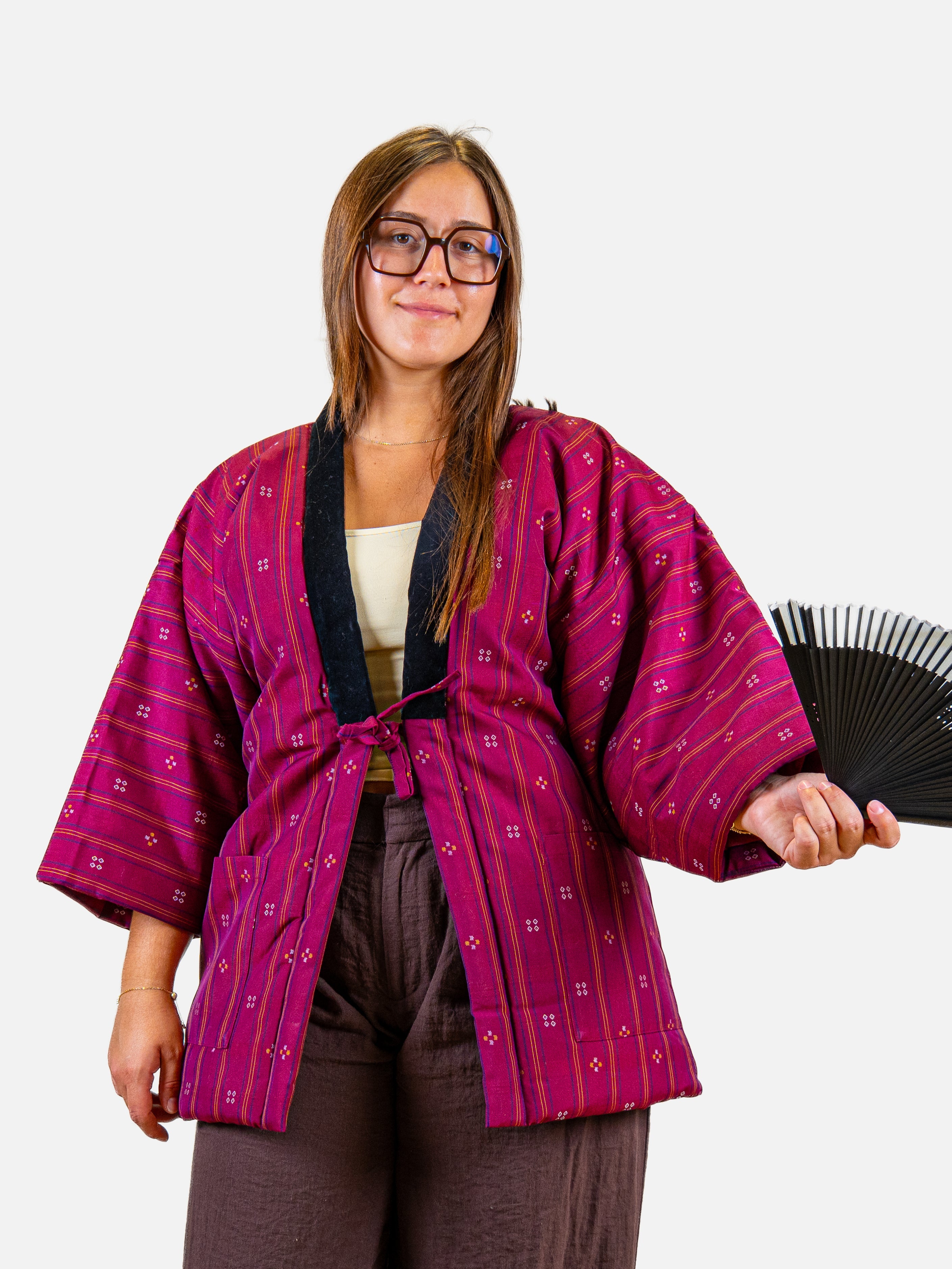 Veste Hanten Femme Rose Shima ni Hishi M