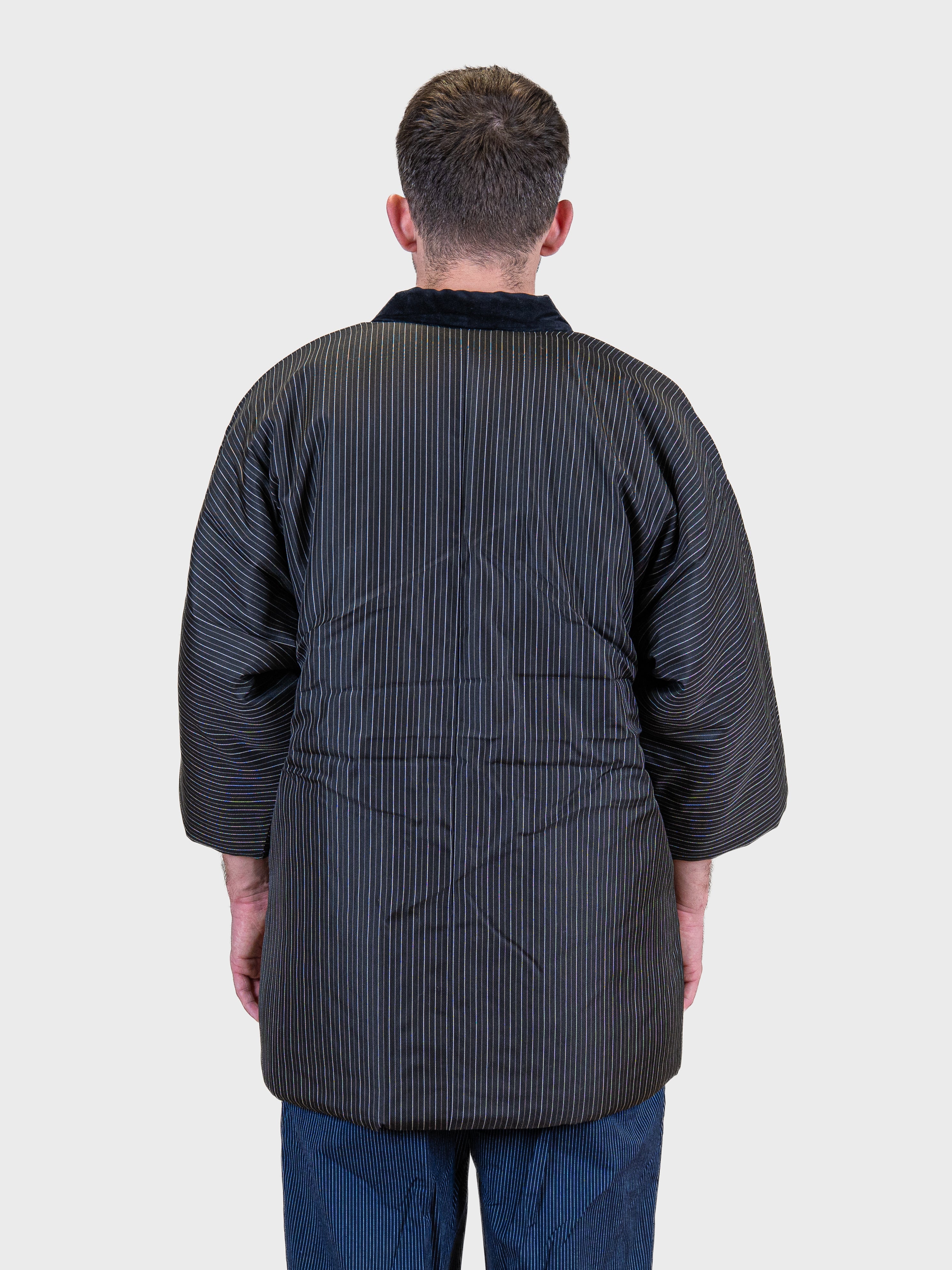Veste Hanten Homme Noire à Rayures Tatejima