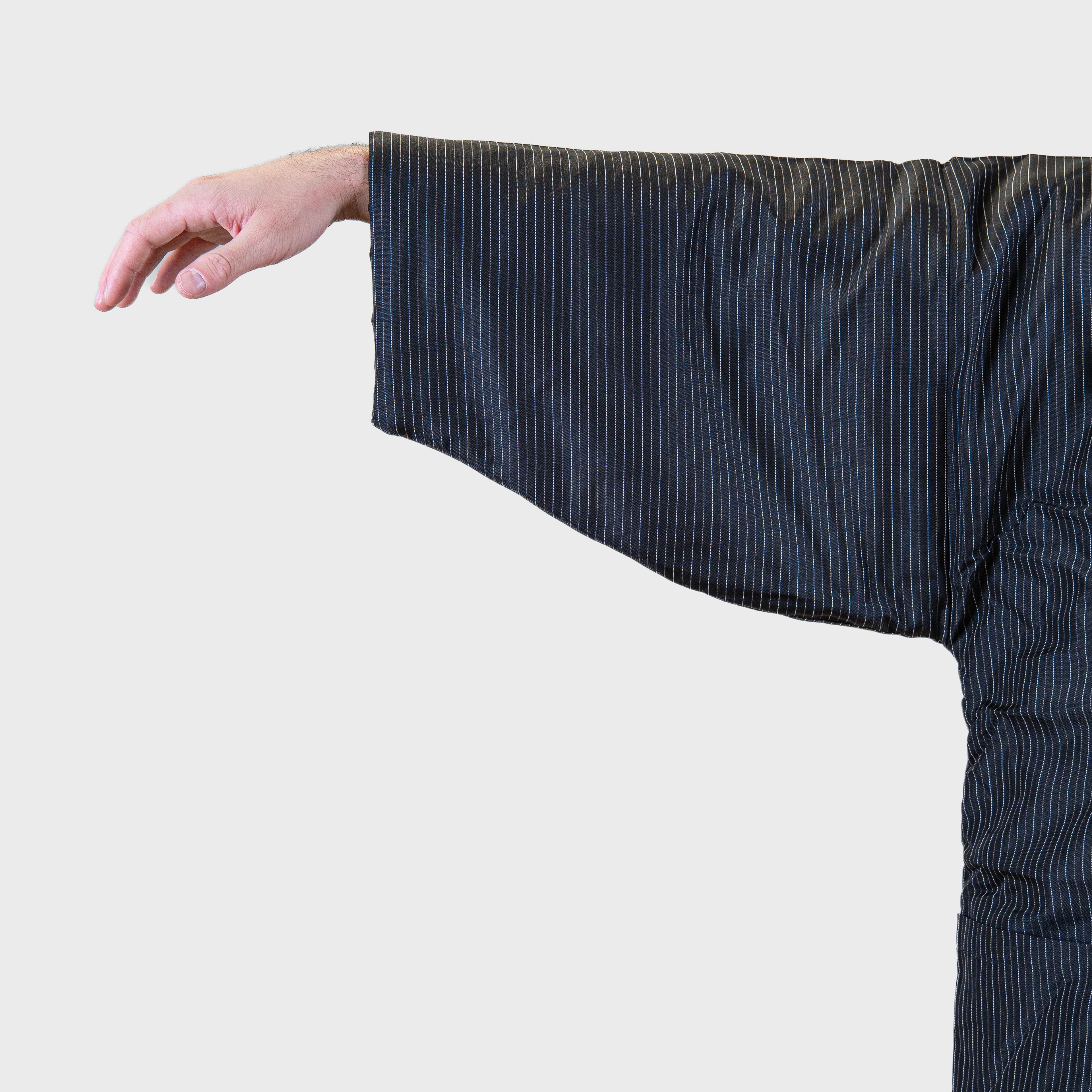 Veste Hanten Homme Noire à Rayures Tatejima