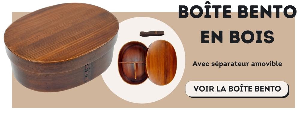 boite bento en bois