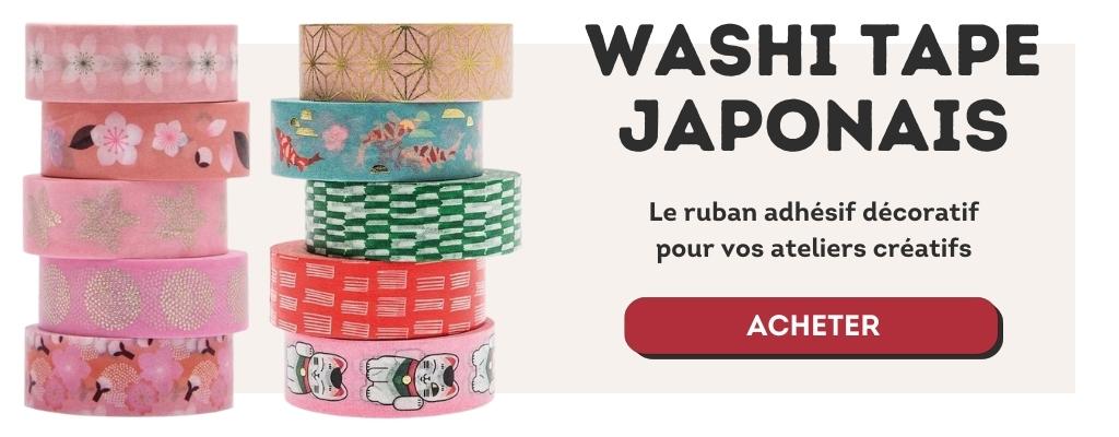 Acheter washi tape japonais