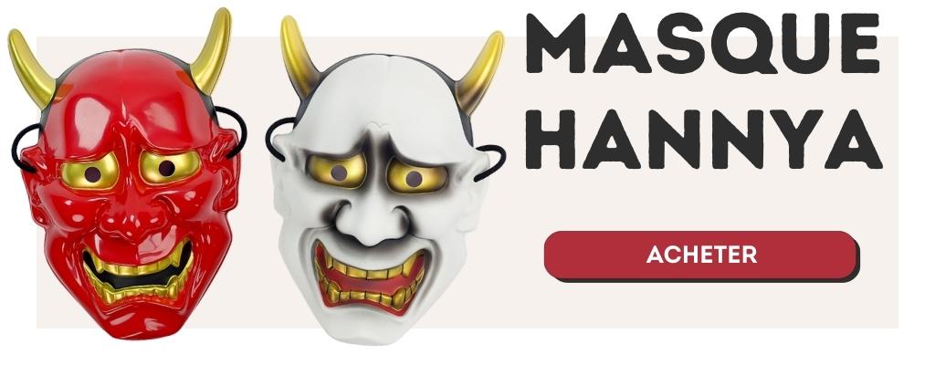 acheter masque hannya