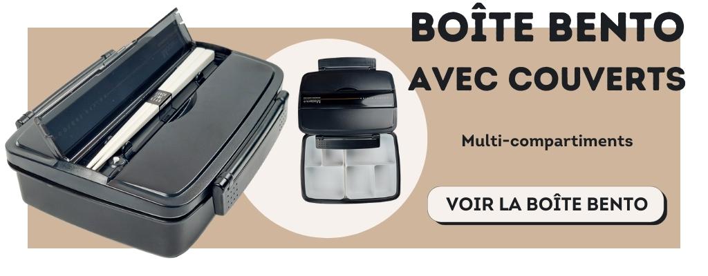 boite bento avec couverts