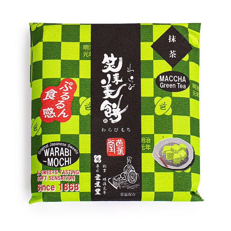 Warabi Mochi au Matcha