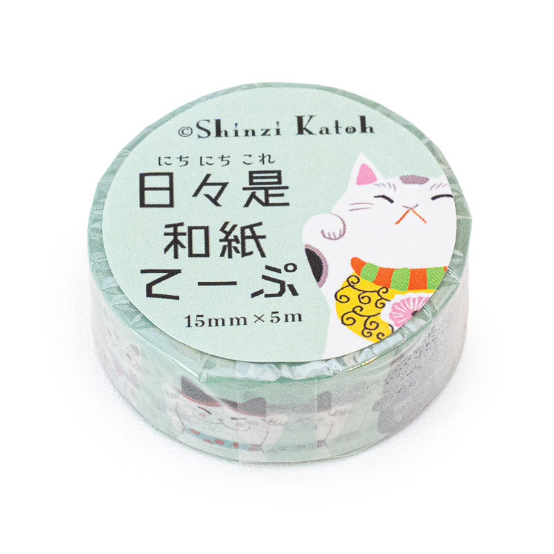 Washi Tape Chats Maneki Neko