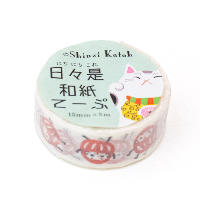 Washi Tape Japonais Daruma