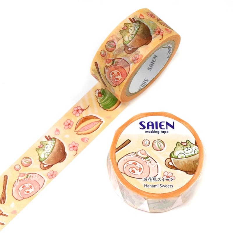 Washi Tape Japonais Hanami Sweets