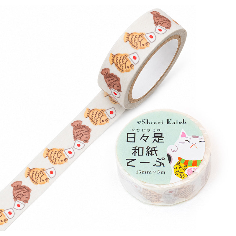 Washi Tape Japonais Taiyaki