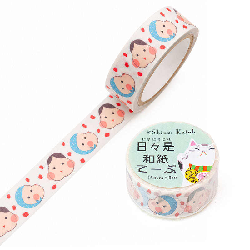 Washi Tape Okame et Hyottoko