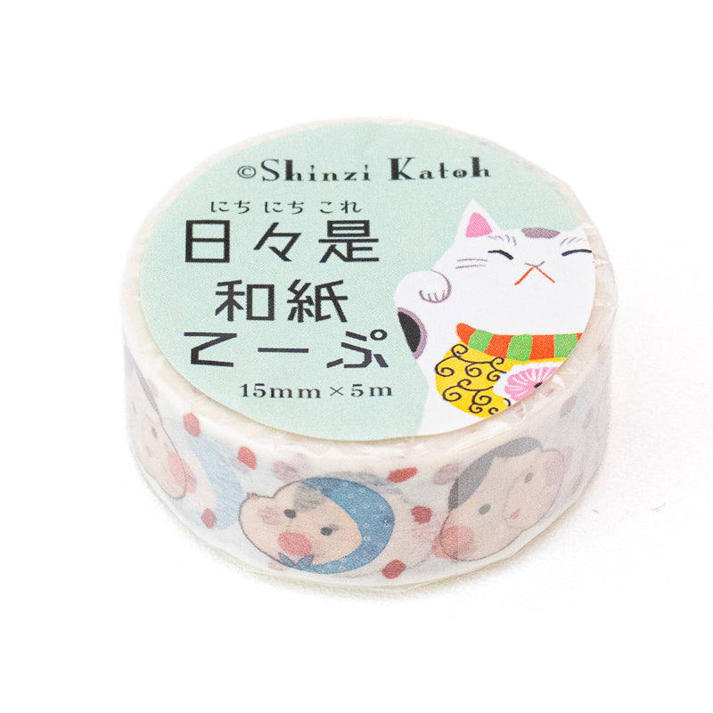 Washi Tape Okame et Hyottoko