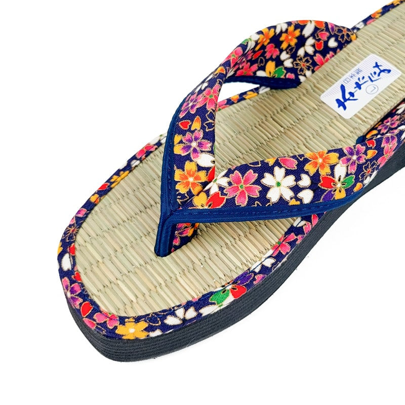 Zori Japonaises Sakura Bleu - EU 35 - 37