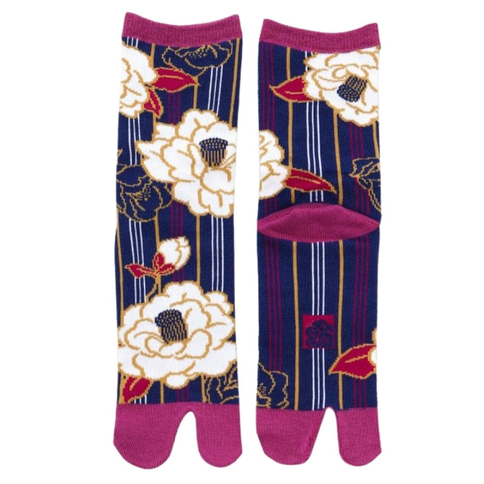 Japonmania - Chaussettes tabi - Du 39 au 43 - Motifs Fuji Koi